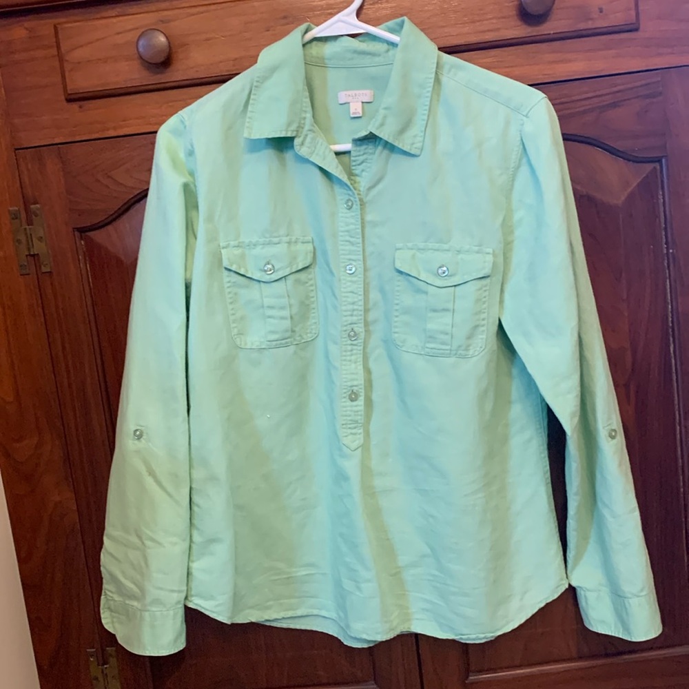 Talbots tunic style women’s shirt